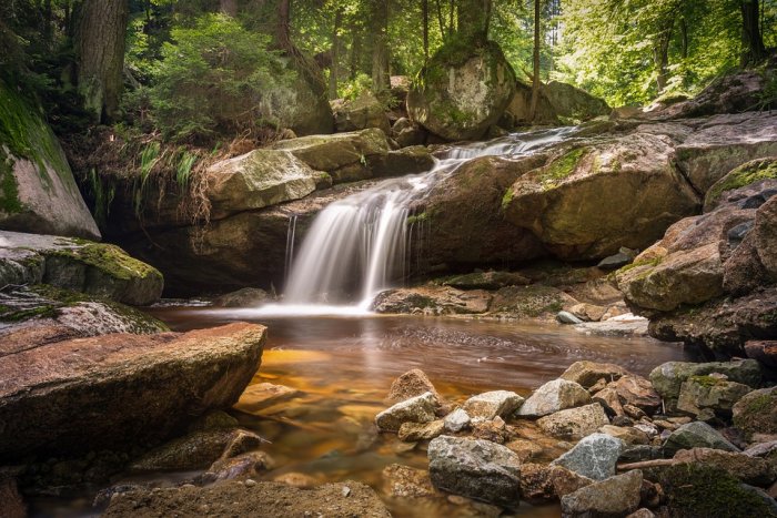 River Long Exposure Ilse Atmospheric Water Nature